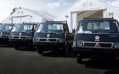 Bantu PMI dalam Memerangi Corona Covid-19, Mitsubishi Donasikan Pikap Tangguh